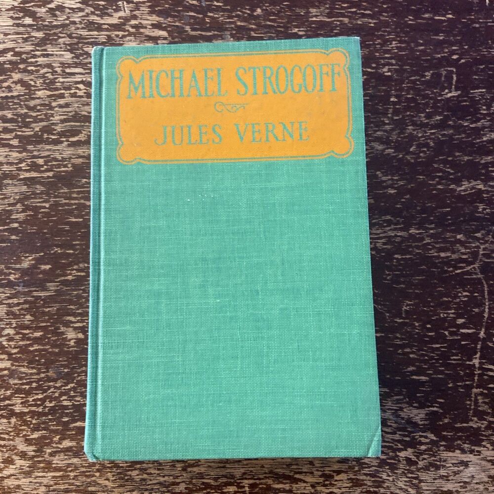 c1926 Michael Strogoff Jules Verne Photoplay Edition Grosset Dunlap Hardcover
